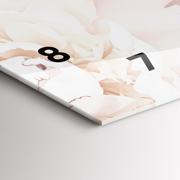 Orologi orizzontali Fiori di peonia