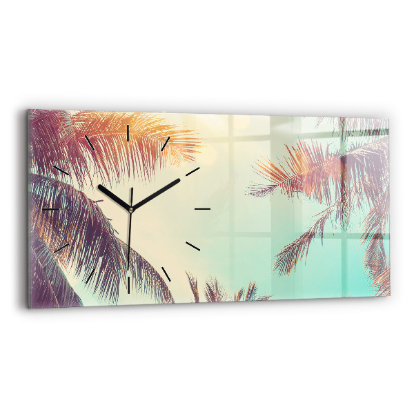 Orologi orizzontali Palme tropicali