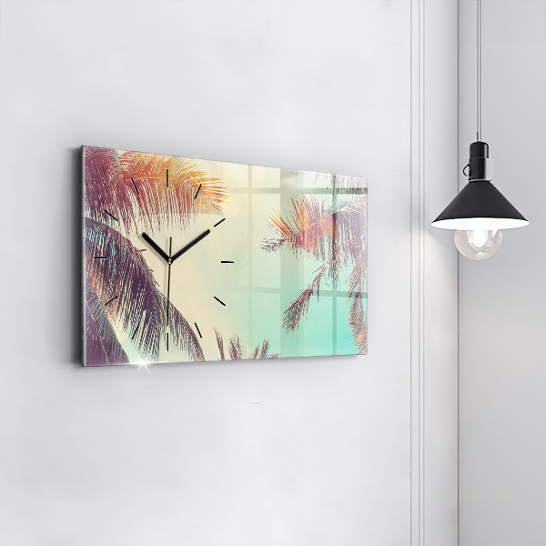 Orologi orizzontali Palme tropicali