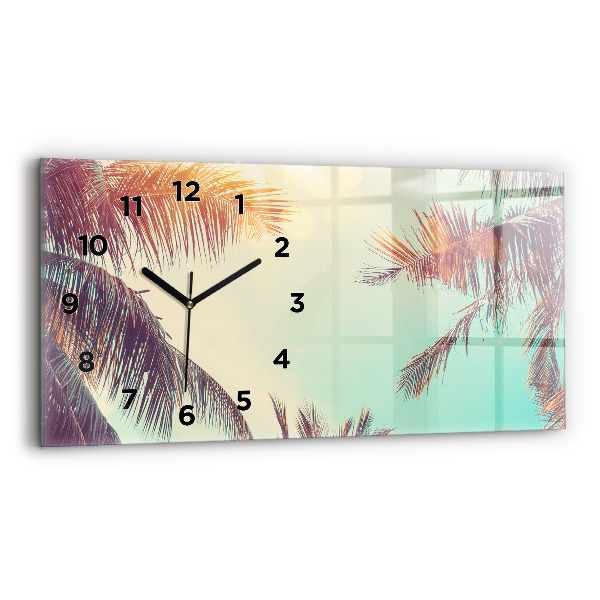 Orologi orizzontali Palme tropicali