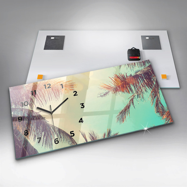 Orologi orizzontali Palme tropicali