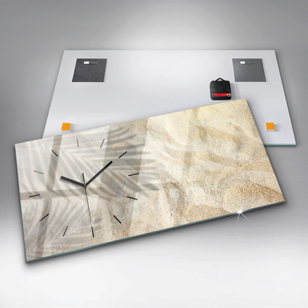 Orologi orizzontali Sabbia ombra palma