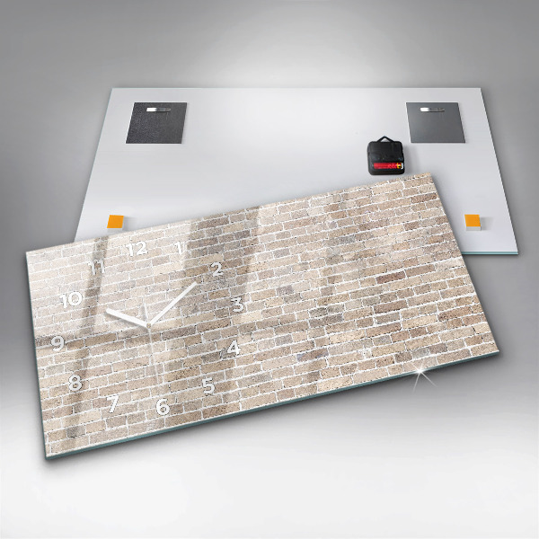 Orologi orizzontali Muro di mattoni