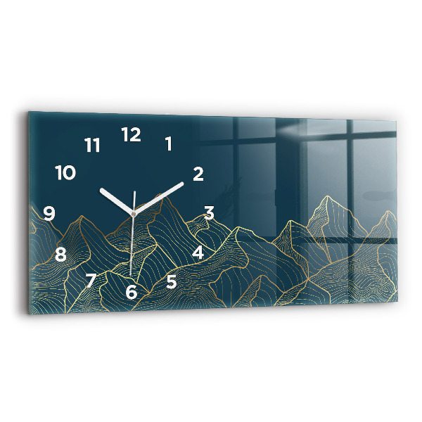 Orologi orizzontali Schizzo delle montagne