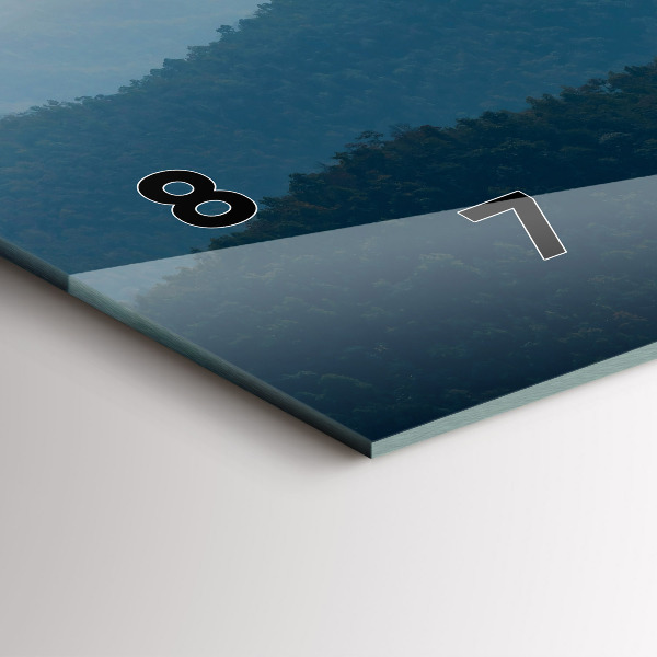 Orologi orizzontali Paesaggio astratto