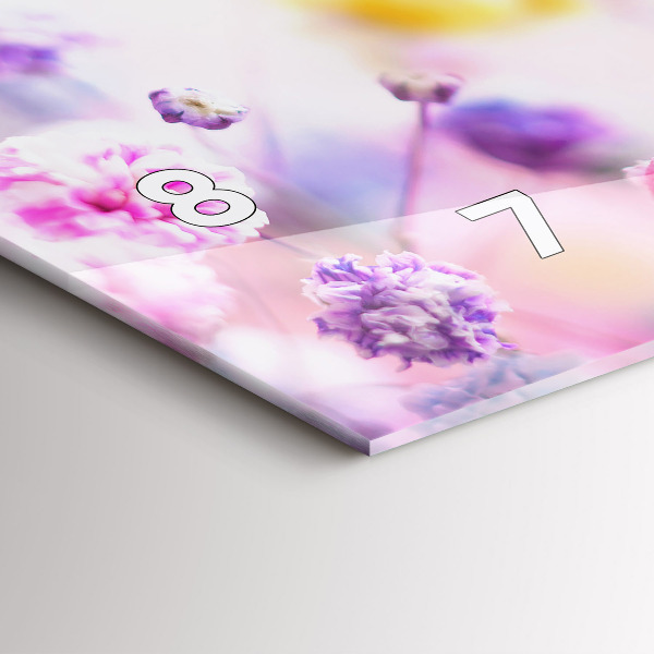 Orologi orizzontali Fiori nel prato