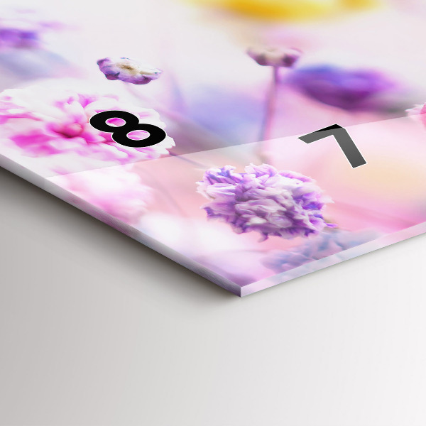 Orologi orizzontali Fiori nel prato