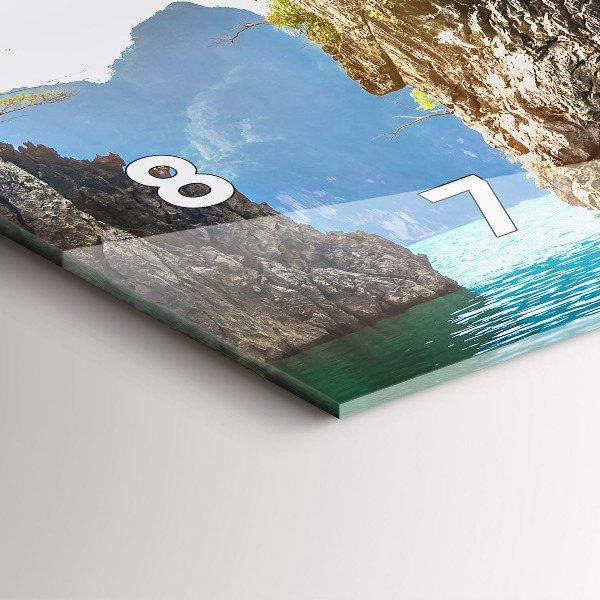 Orologi orizzontali Lago alberi natura