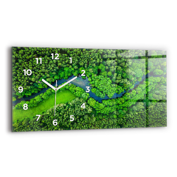 Orologi orizzontali Fiume nella foresta
