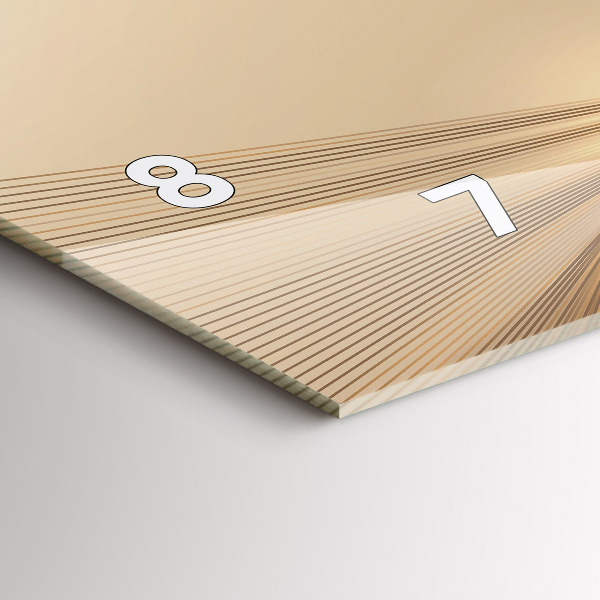 Orologi orizzontali Luce astratta