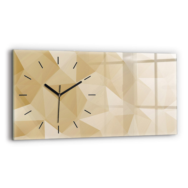 Orologi orizzontali Triangoli astratti