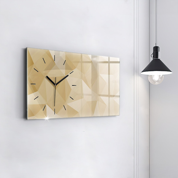 Orologi orizzontali Triangoli astratti