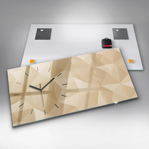 Orologi orizzontali Triangoli astratti