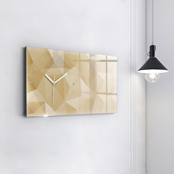 Orologi orizzontali Triangoli astratti