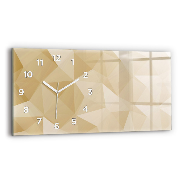 Orologi orizzontali Triangoli astratti