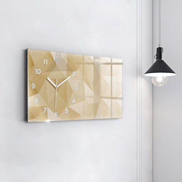 Orologi orizzontali Triangoli astratti