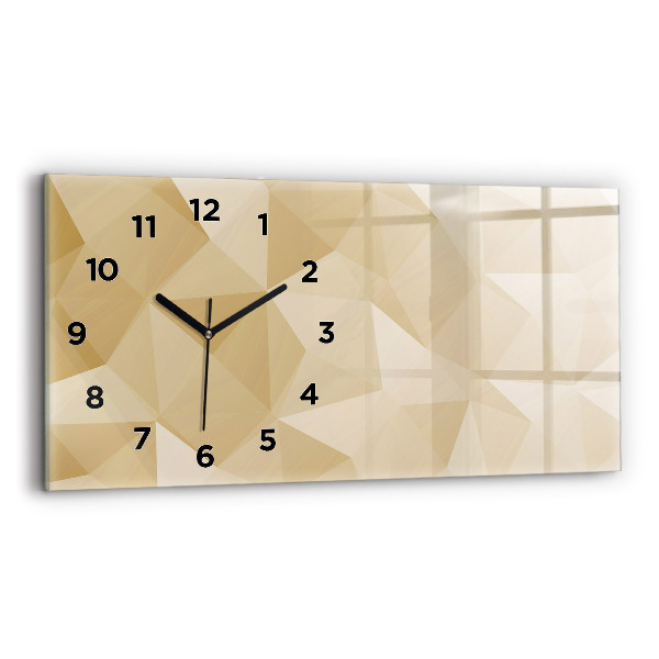 Orologi orizzontali Triangoli astratti