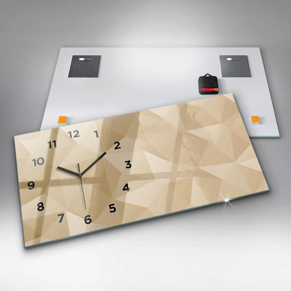 Orologi orizzontali Triangoli astratti