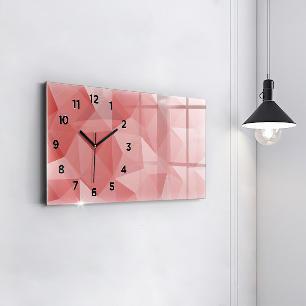 Orologi orizzontali Triangoli astratti