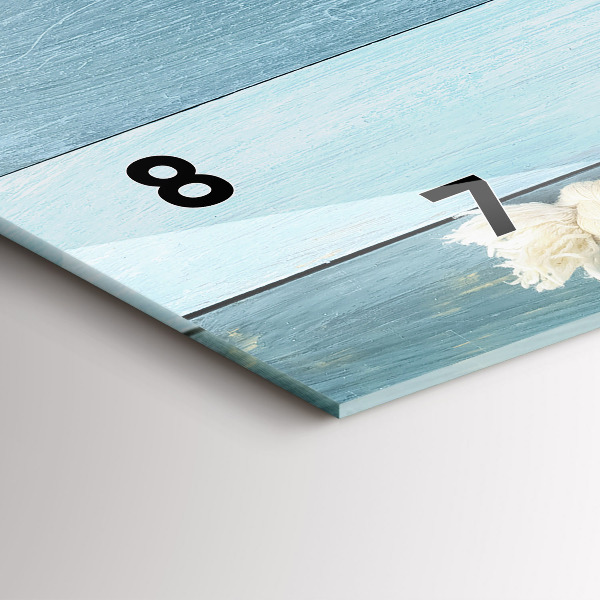 Orologi orizzontali Strisce di tavole e guscio