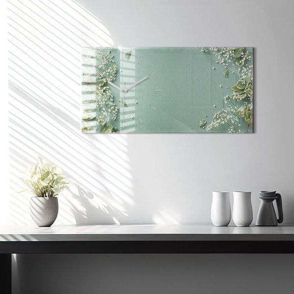 Orologi orizzontali Fiori delicati