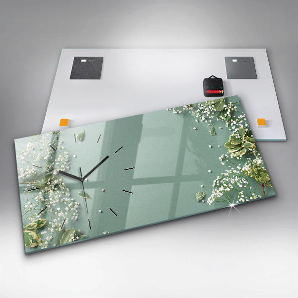 Orologi orizzontali Fiori delicati