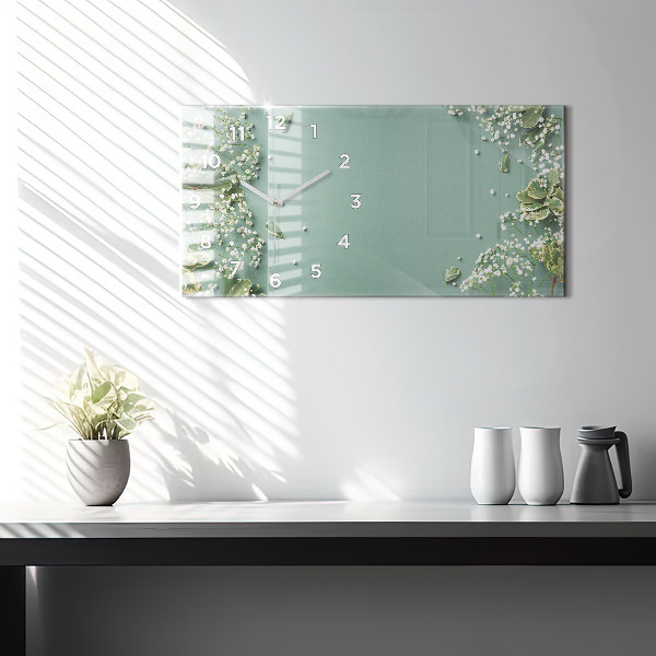 Orologi orizzontali Fiori delicati