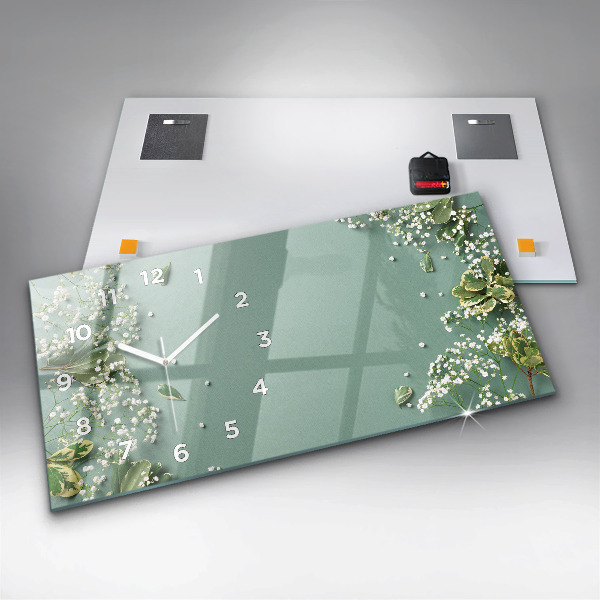 Orologi orizzontali Fiori delicati