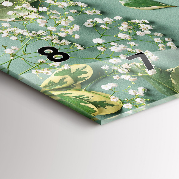 Orologi orizzontali Fiori delicati