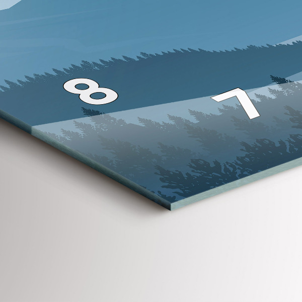 Orologi orizzontali Paesaggio montano