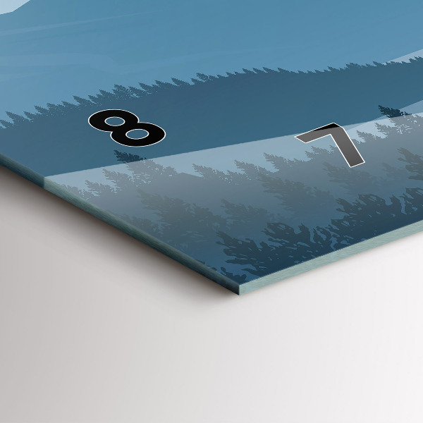 Orologi orizzontali Paesaggio montano