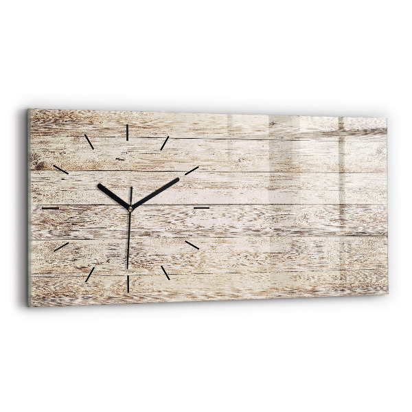 Orologio rettangolare Pannelli in legno