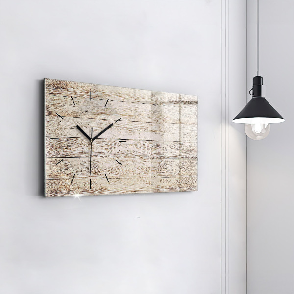 Orologio rettangolare Pannelli in legno