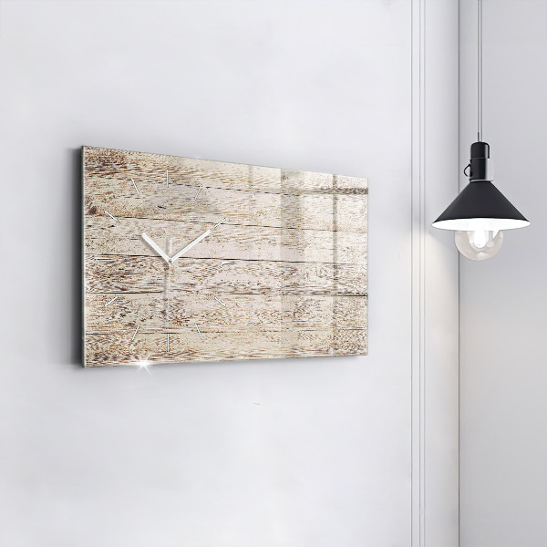 Orologio rettangolare Pannelli in legno