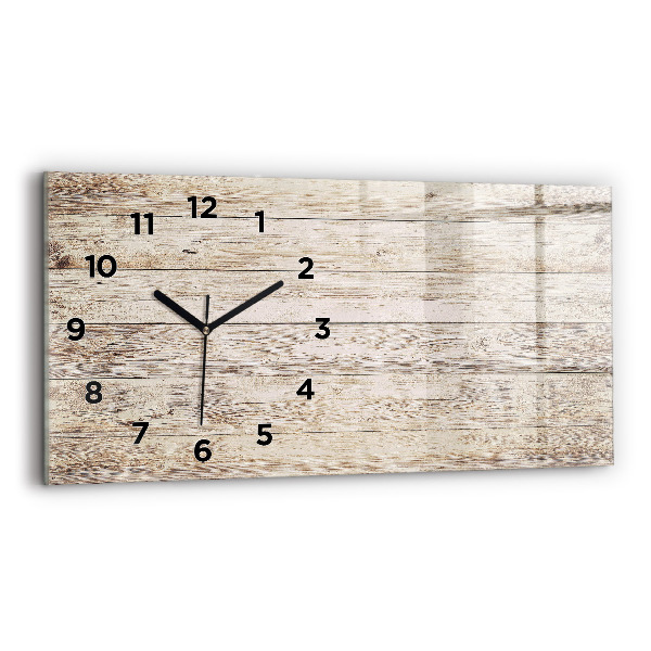 Orologio rettangolare Pannelli in legno
