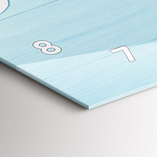 Orologio rettangolare Consiglio dei bambini