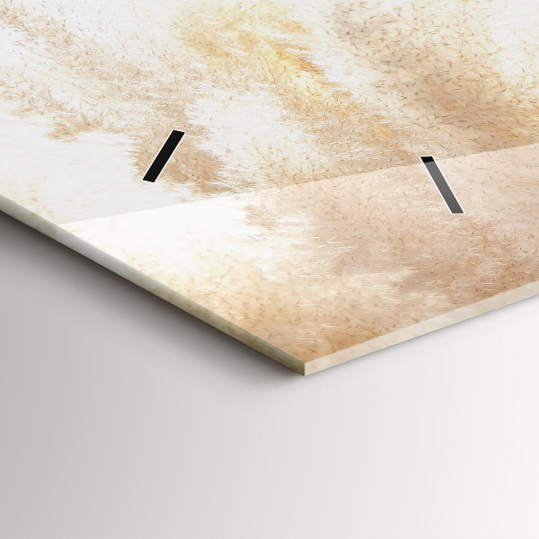 Orologio rettangolare Astrazione dei cereali