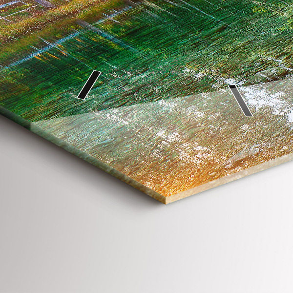 Orologio rettangolare Paesaggio delle montagne del fiume