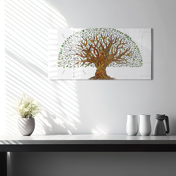 Orologio rettangolare Radici degli alberi