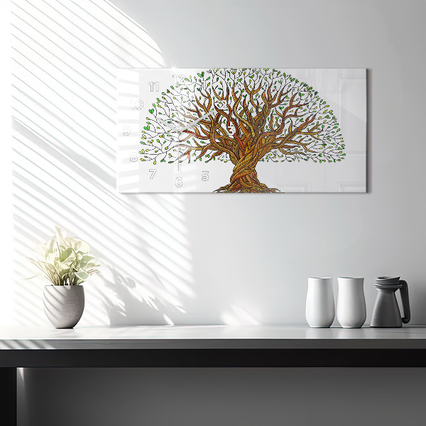 Orologio rettangolare Radici degli alberi