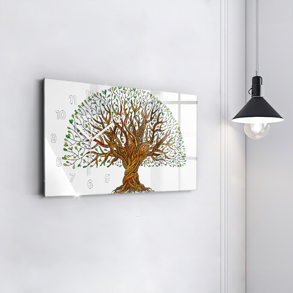 Orologio rettangolare Radici degli alberi