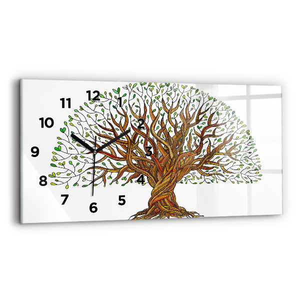 Orologio rettangolare Radici degli alberi