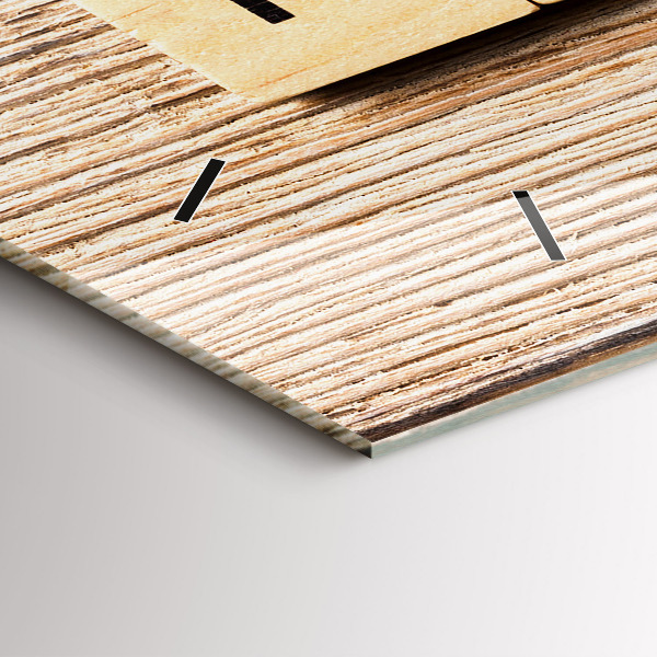 Orologio rettangolare La famiglia delle iscrizioni