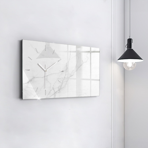 Orologio rettangolare Marmo decorativo