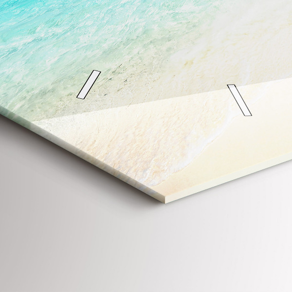 Orologio rettangolare Isola tropicale