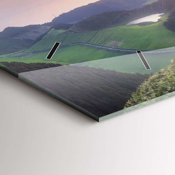 Orologio rettangolare Paesaggio montano