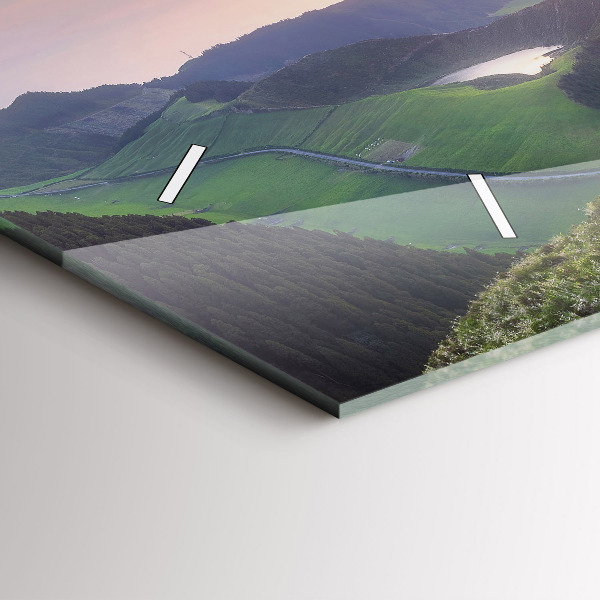 Orologio rettangolare Paesaggio montano