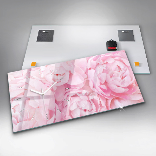 Orologio rettangolare Fiori che sbocciano