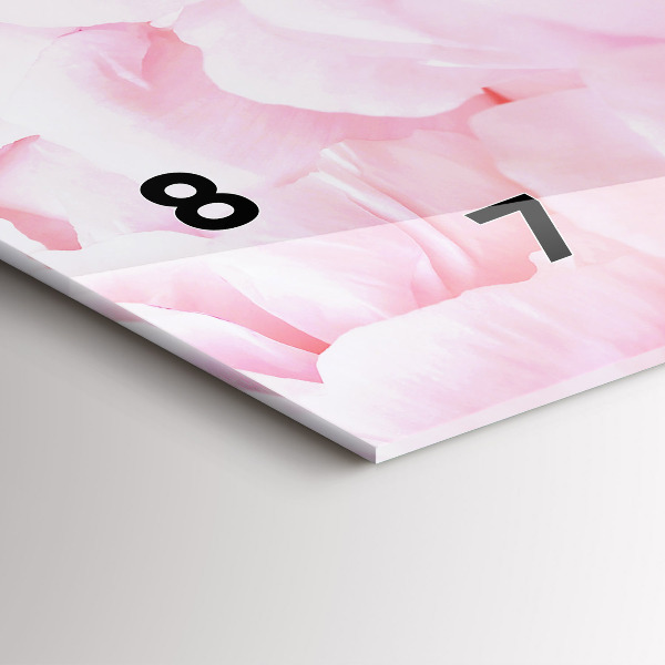 Orologio rettangolare Fiori che sbocciano