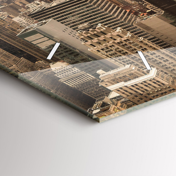 Orologio rettangolare Paesaggio urbano